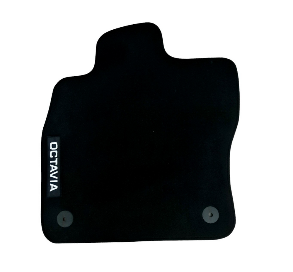 Fußmattensatz Autoteppich Automatten Leder für Skoda Octavia 2008-2012