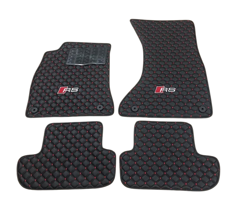 Autofußmatten für Audi Q7 4M 4L SQ7Faceline Sline Autoteppich Automatten Velours