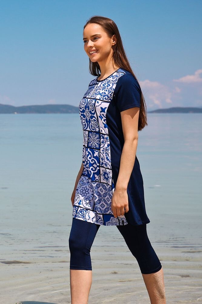 HASEMA TESETTÜRMAYO ISLAMISCHER BADEANZUG UCARBURKINIS BURKINI SWIMWEAR