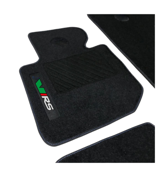 Fußmattensatz Autoteppich Automatten Leder für Skoda Octavia A5 2004-2012