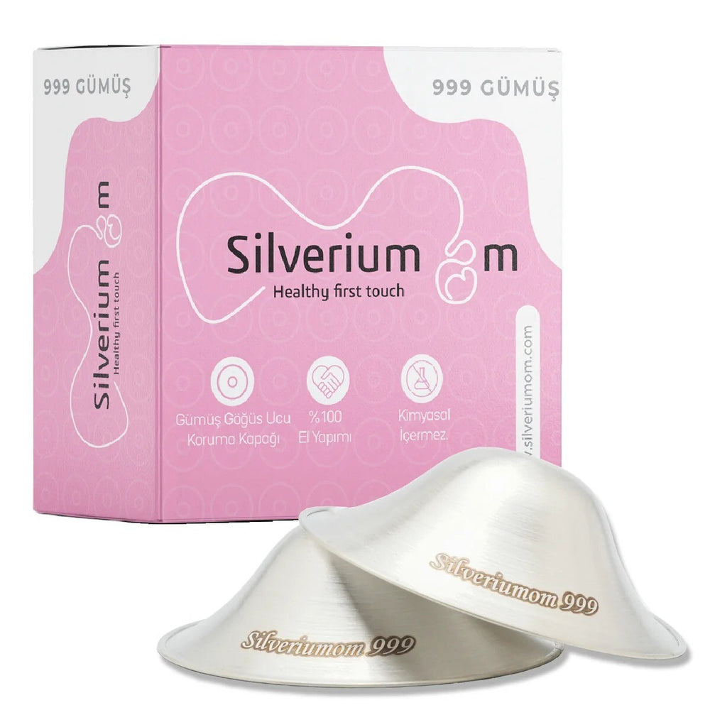 Silberhütchen aus 999er Silber Hilfe bei beanspruchten Brustwarzen (2 Stück)