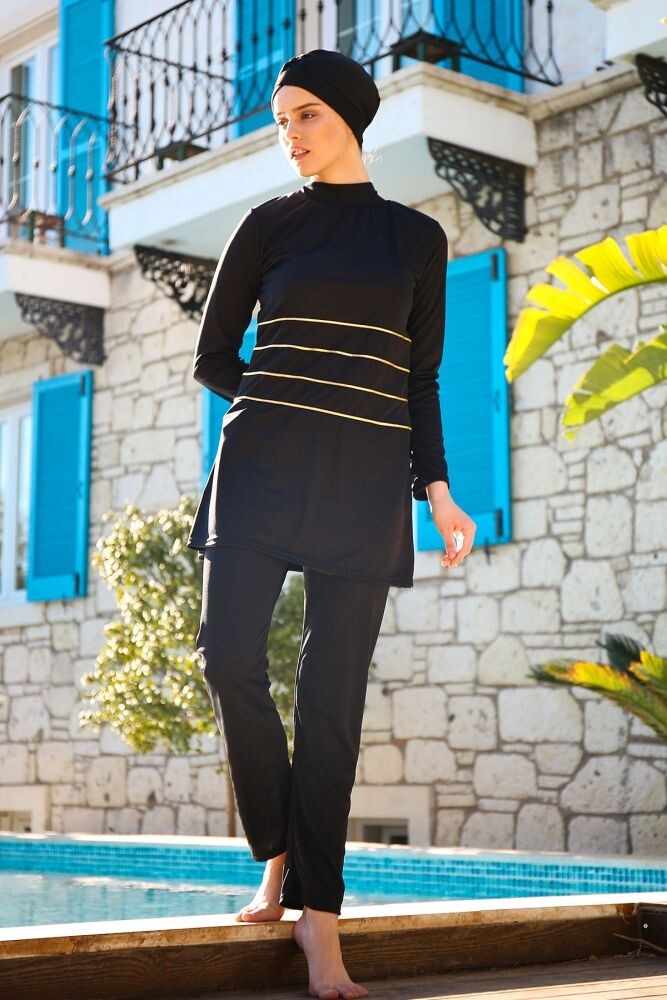 HASEMA TESETTÜRMAYO ISLAMISCHER BADEANZUG UCARBURKINIS BURKINI SWIMWEAR