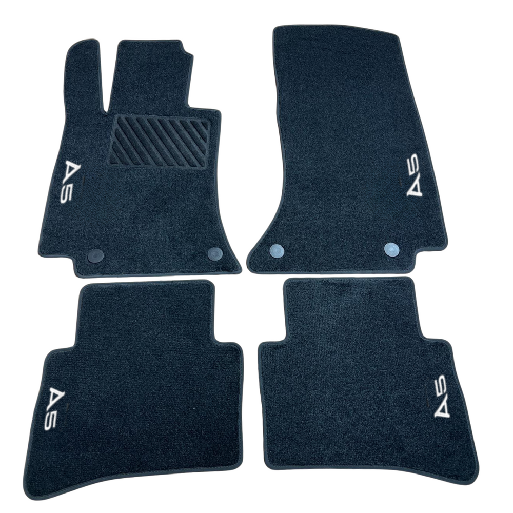 Autofußmatten für Audi A5 F5 8T3 FU2 F53 Sline RS5 Autoteppich Automatten Velour