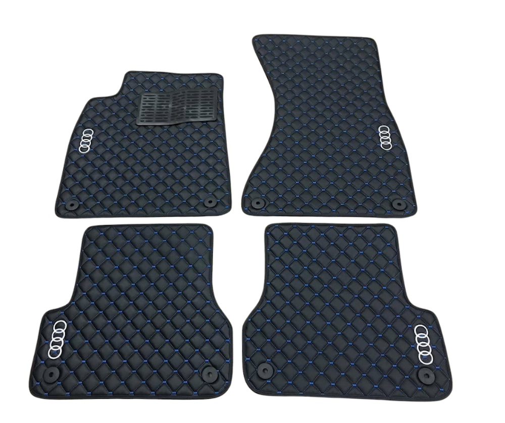 Autofußmatten für Audi Q3 8U F3 SQ3 Sline Autoteppich Automatten Velours