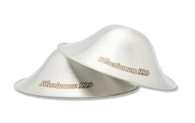 Silberhütchen aus 999er Silber Hilfe bei beanspruchten Brustwarzen (2 Stück)