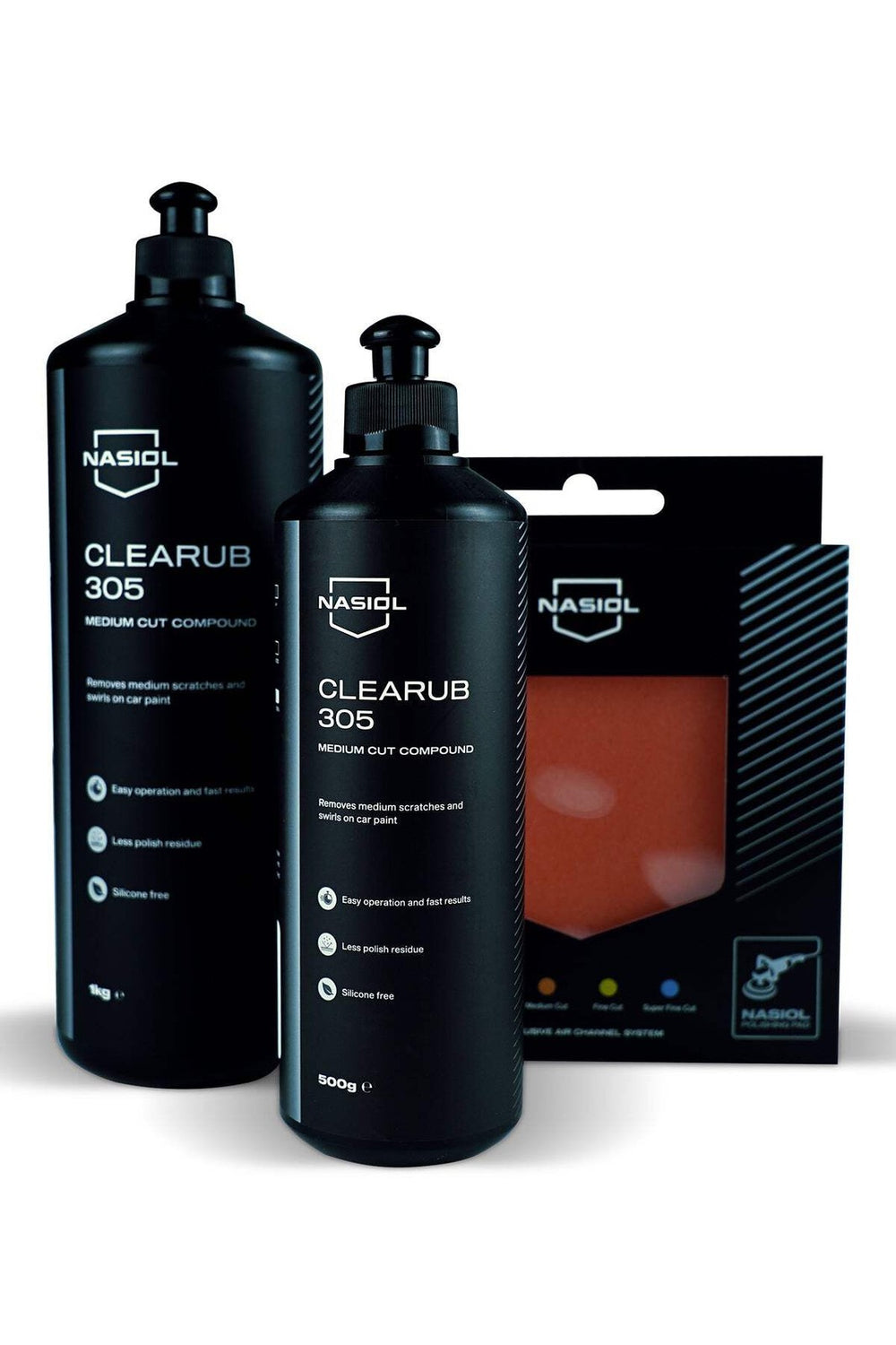 Nasiol CLEARUB 305 - Medium Cut Politur - 250g