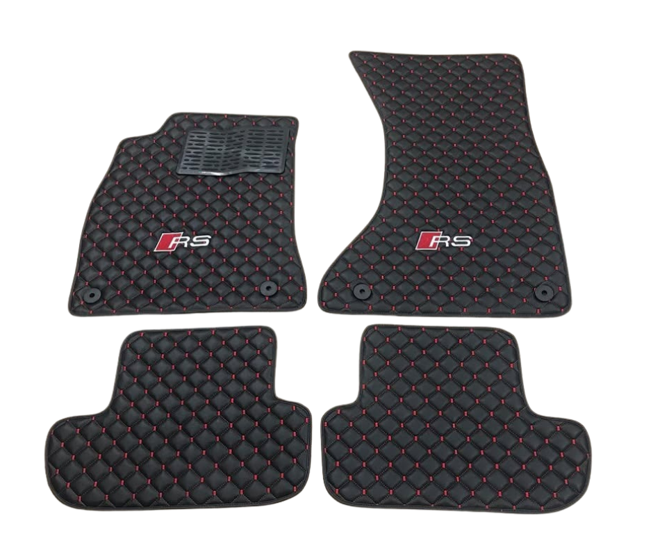 Autofußmatten für Audi A5 F5 8T3 FU2 F53 Sline RS5 Autoteppich Automatten Velour