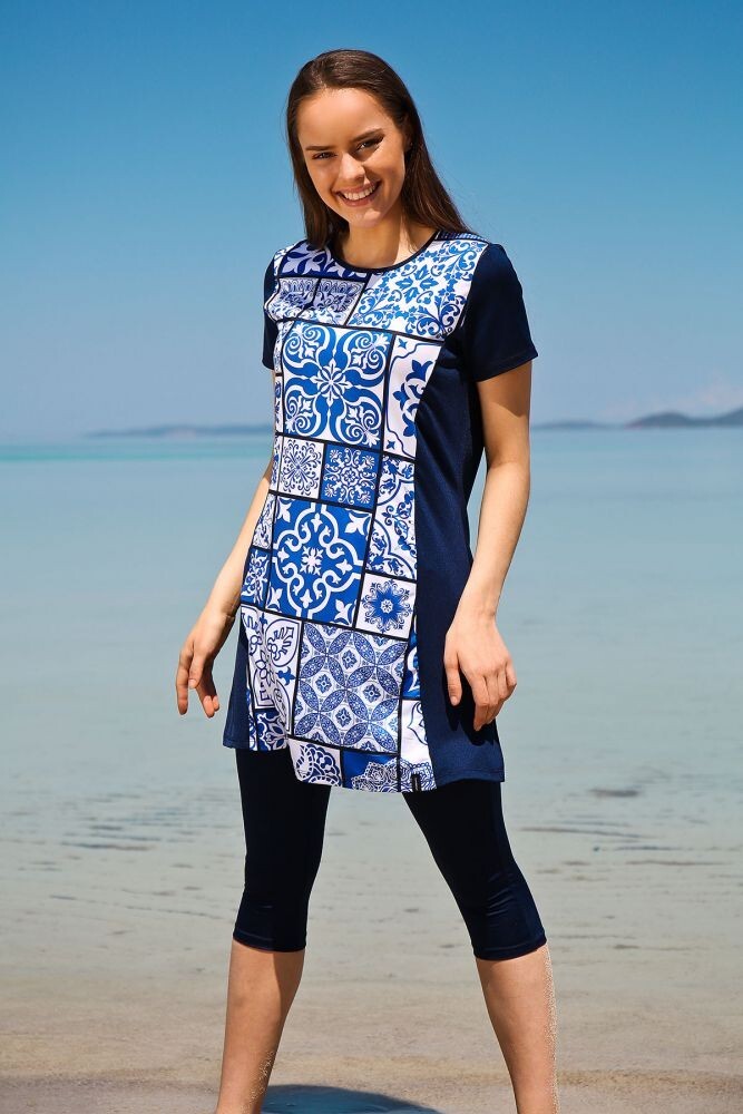 HASEMA TESETTÜRMAYO ISLAMISCHER BADEANZUG UCARBURKINIS BURKINI SWIMWEAR