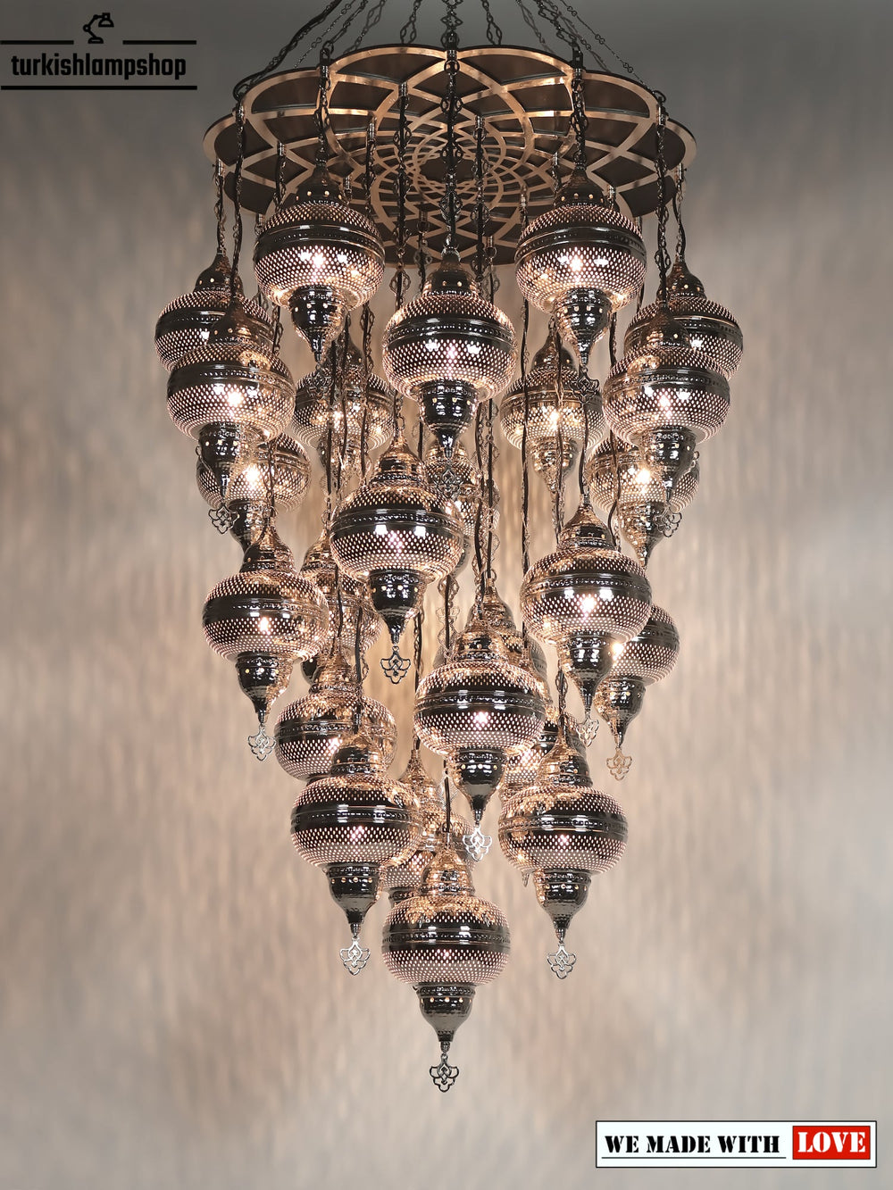Moroccan Chandelier 25 Globe