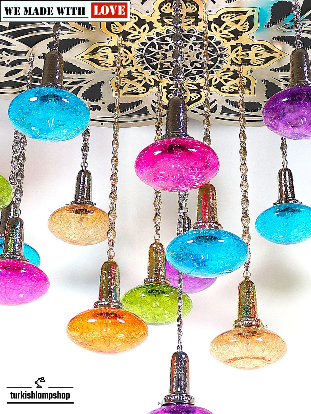 Multicolor Chandelier