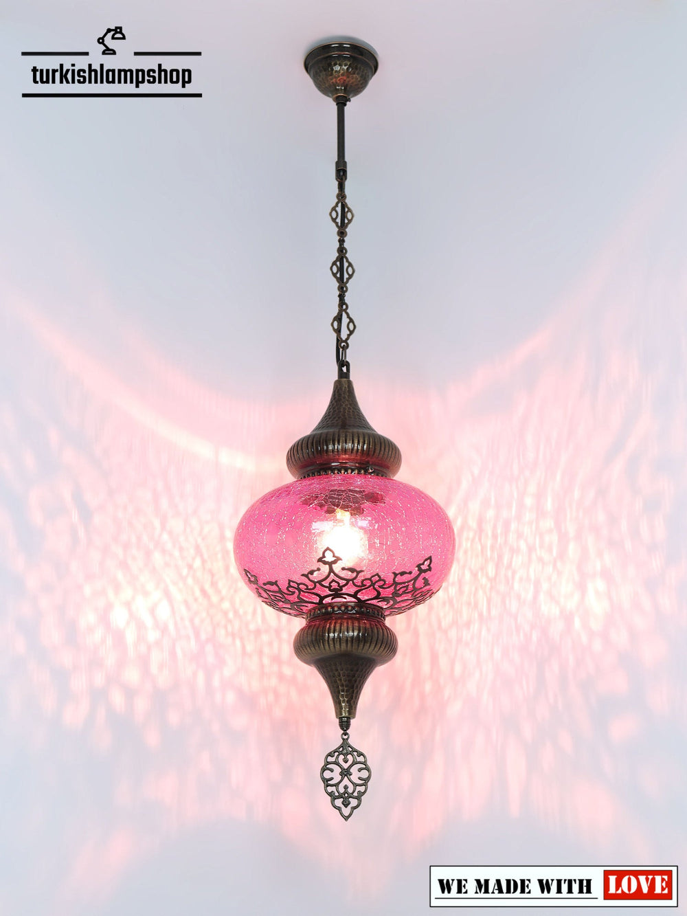 Pendant light Laser Cut Pattern