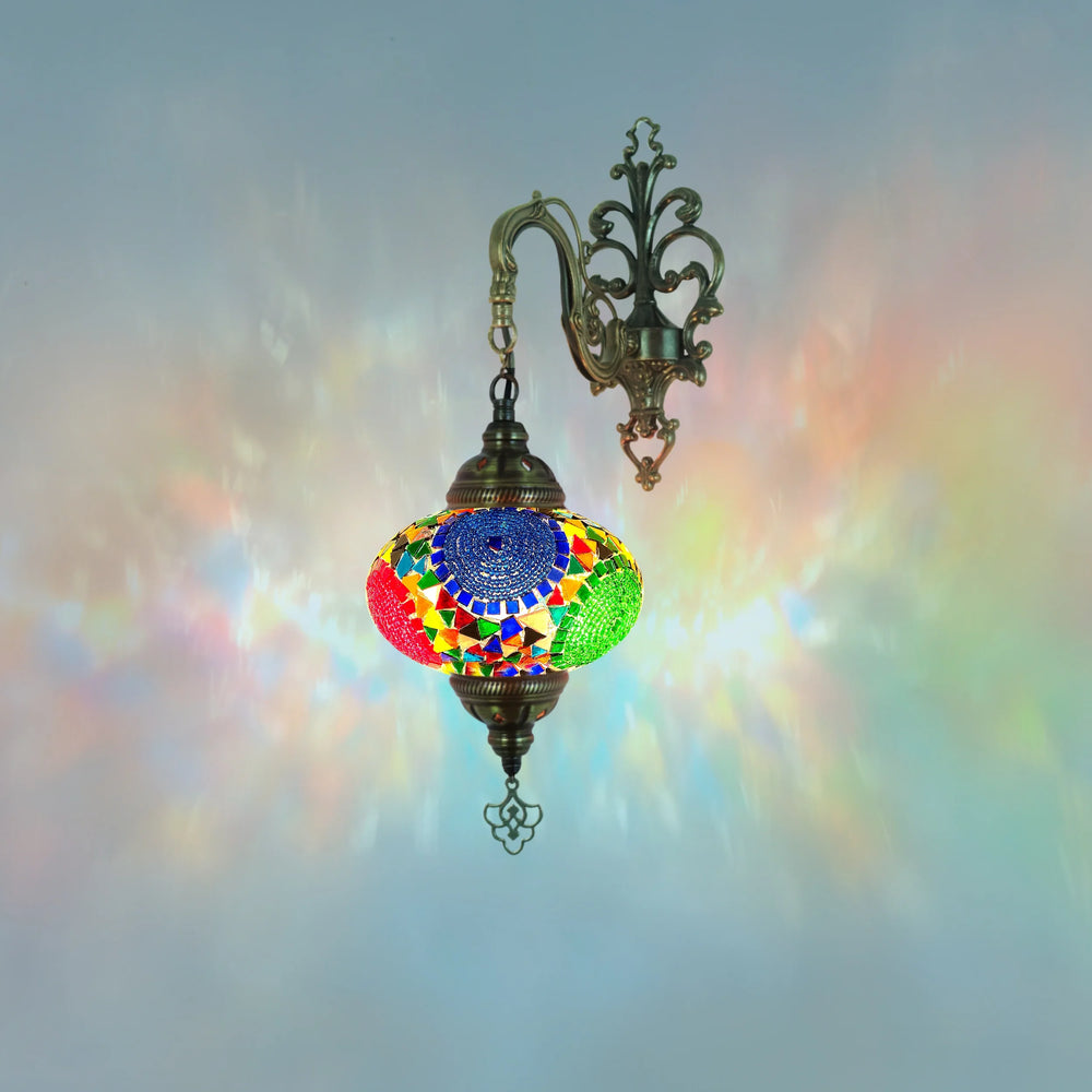 Mix ball Turkish mosaic wall sconce lamp