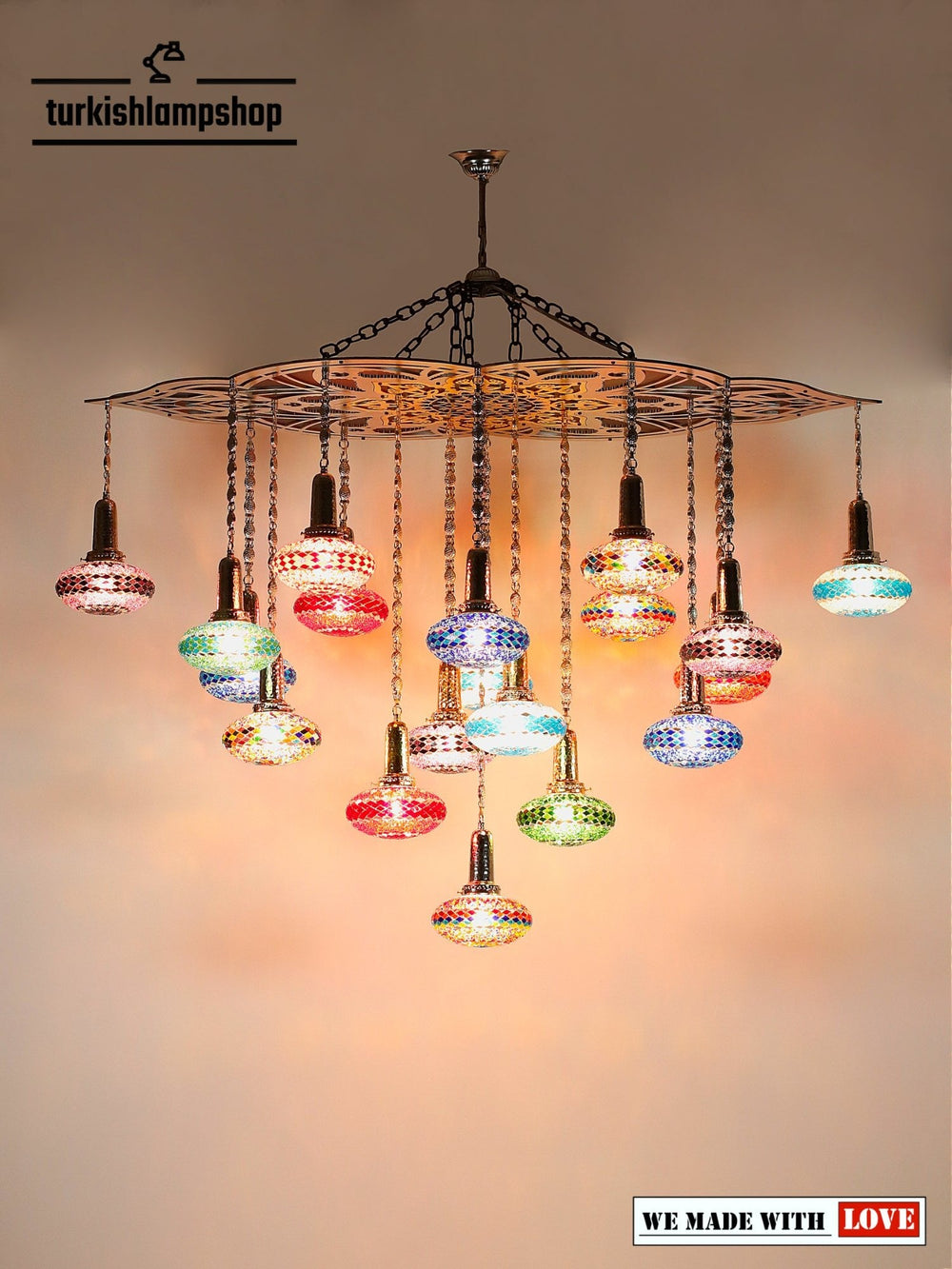 urkish Chandelier Big 19 Globe