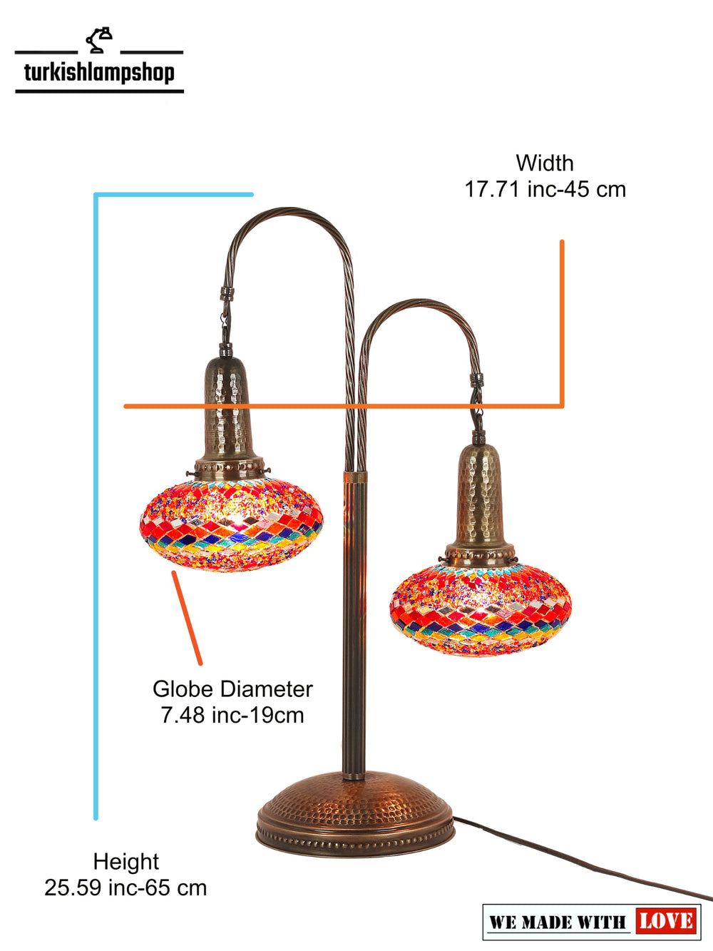 Purple Color 2 Globe