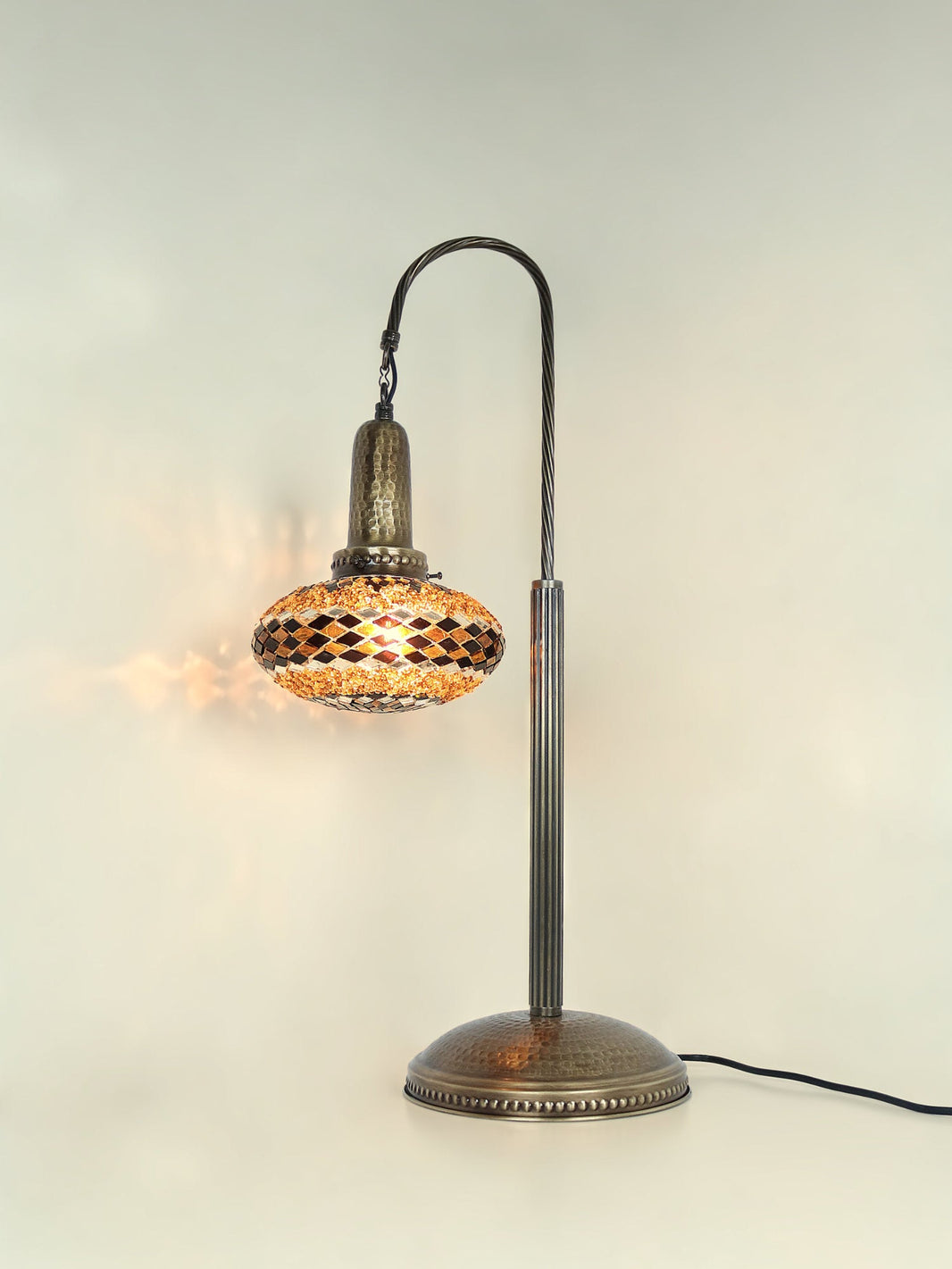 Turkish Mosaic Bedside Lamp Colorful New Model