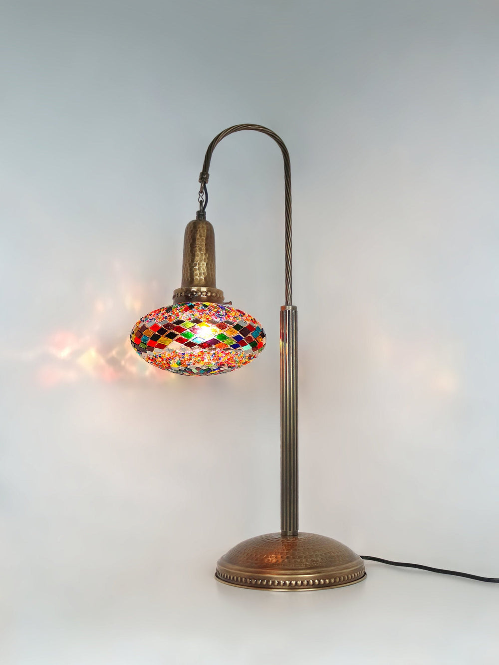 Mosaic Bedside Lamp Colorful