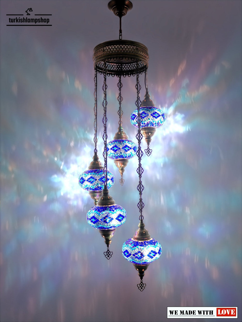 Chandelier Sprial Design