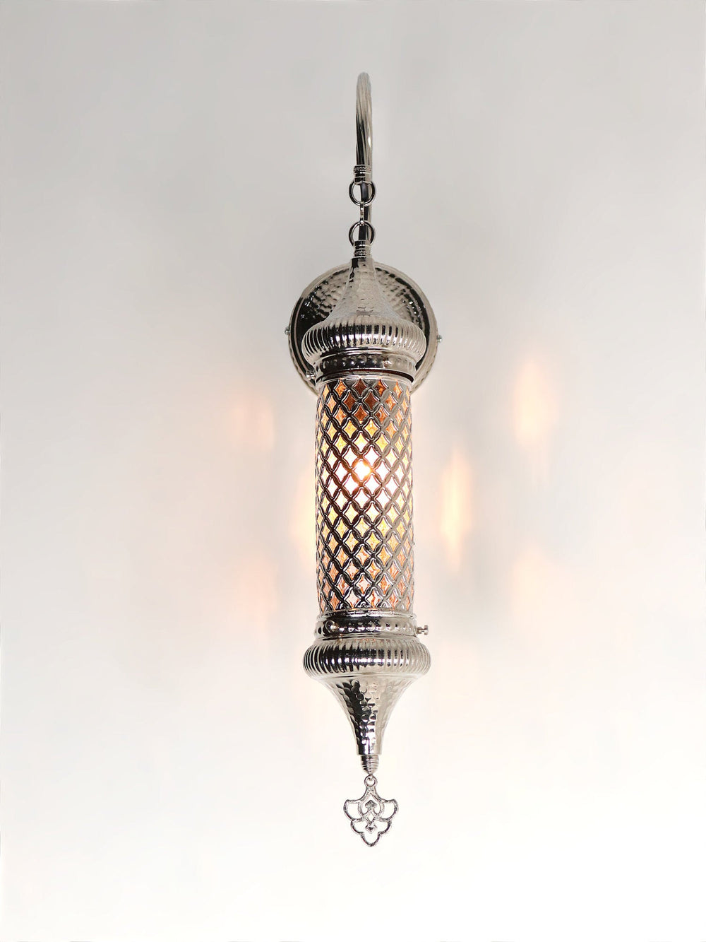 Cylinder Blown Glass Sconce Lighting
