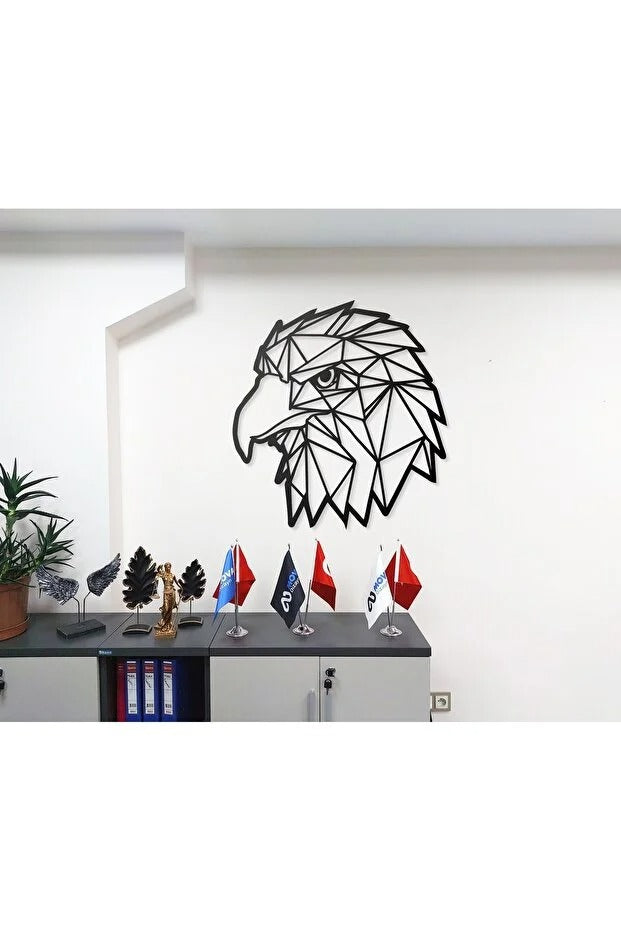 Metall Wanddekoration mit Tiermotiv – Modernes Wandbild im Şahin & Kartal Design für Zuhause und Büro