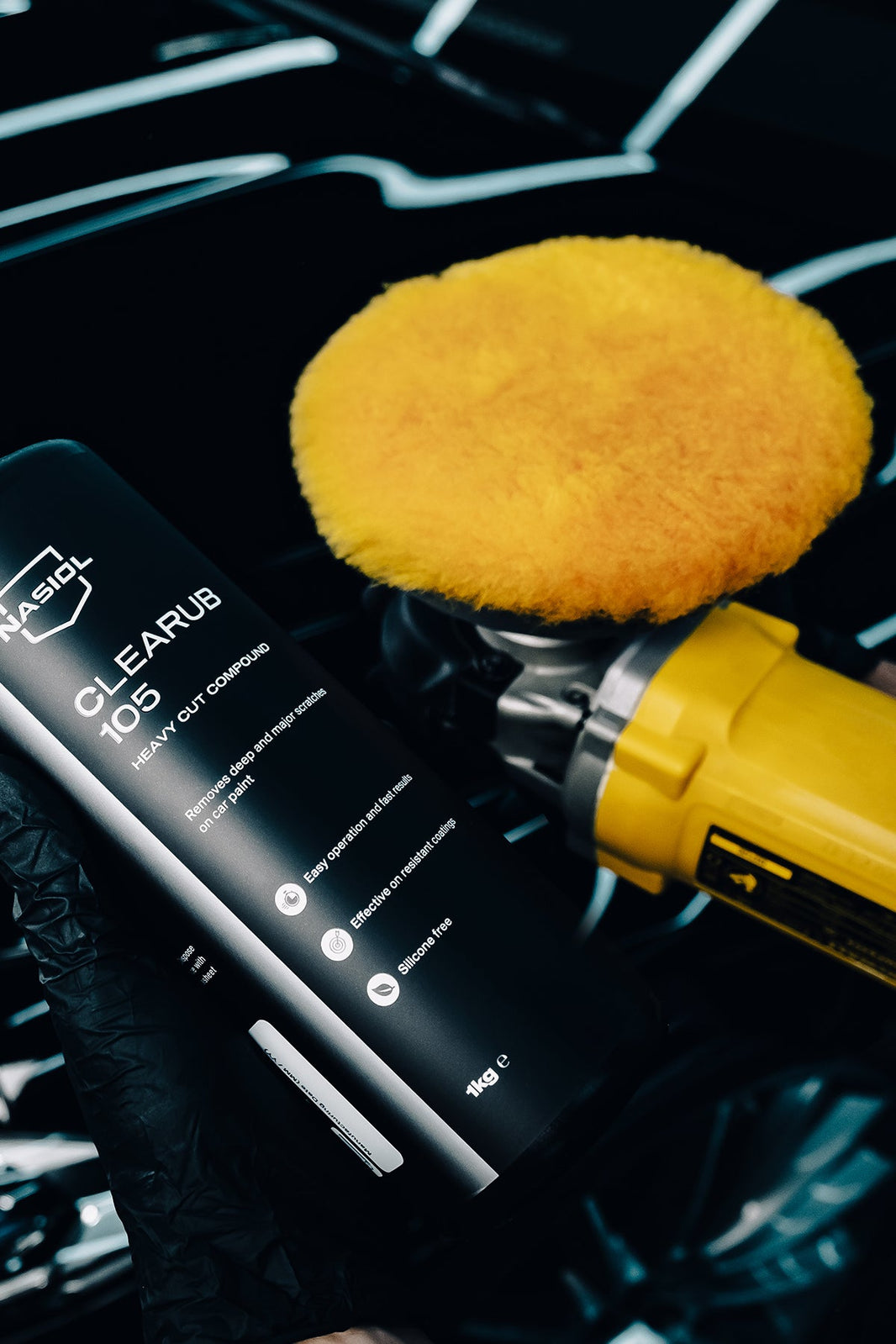 Nasiol Polishing Pad Lambs Wool 150mm