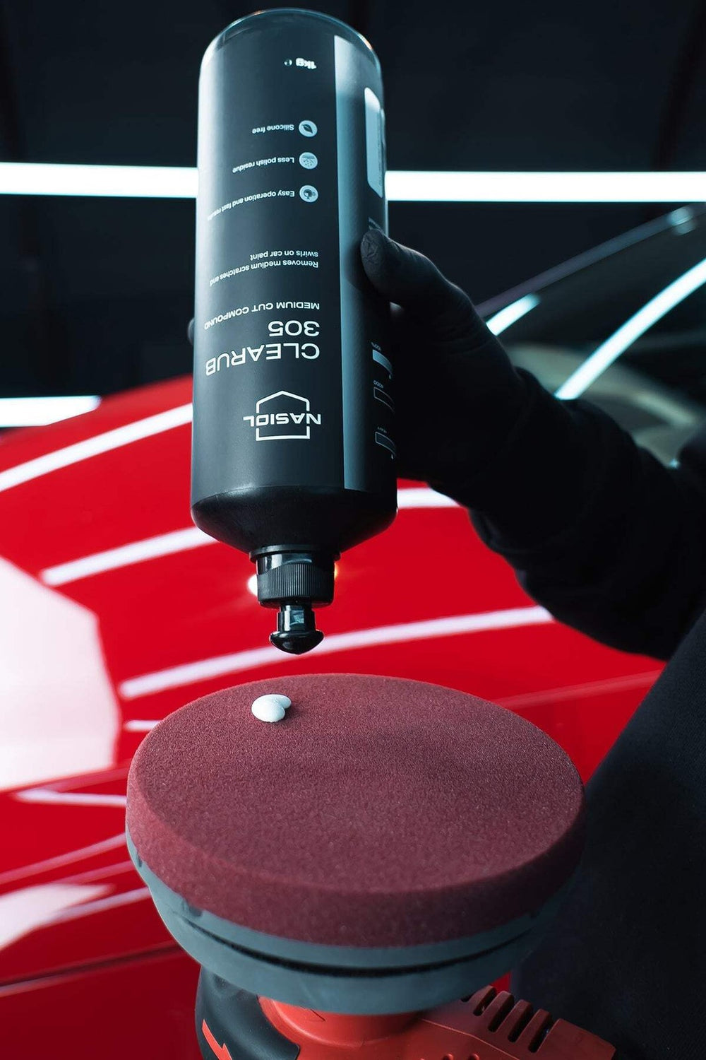 Nasiol CLEARUB 305 - Medium Cut Politur - 1000g