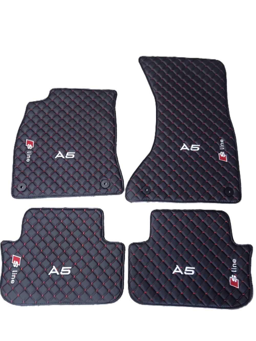 Fußmattensatz Autoteppich Automatten Leder/Velours udi Q4 e-tron FZ 2021-2025