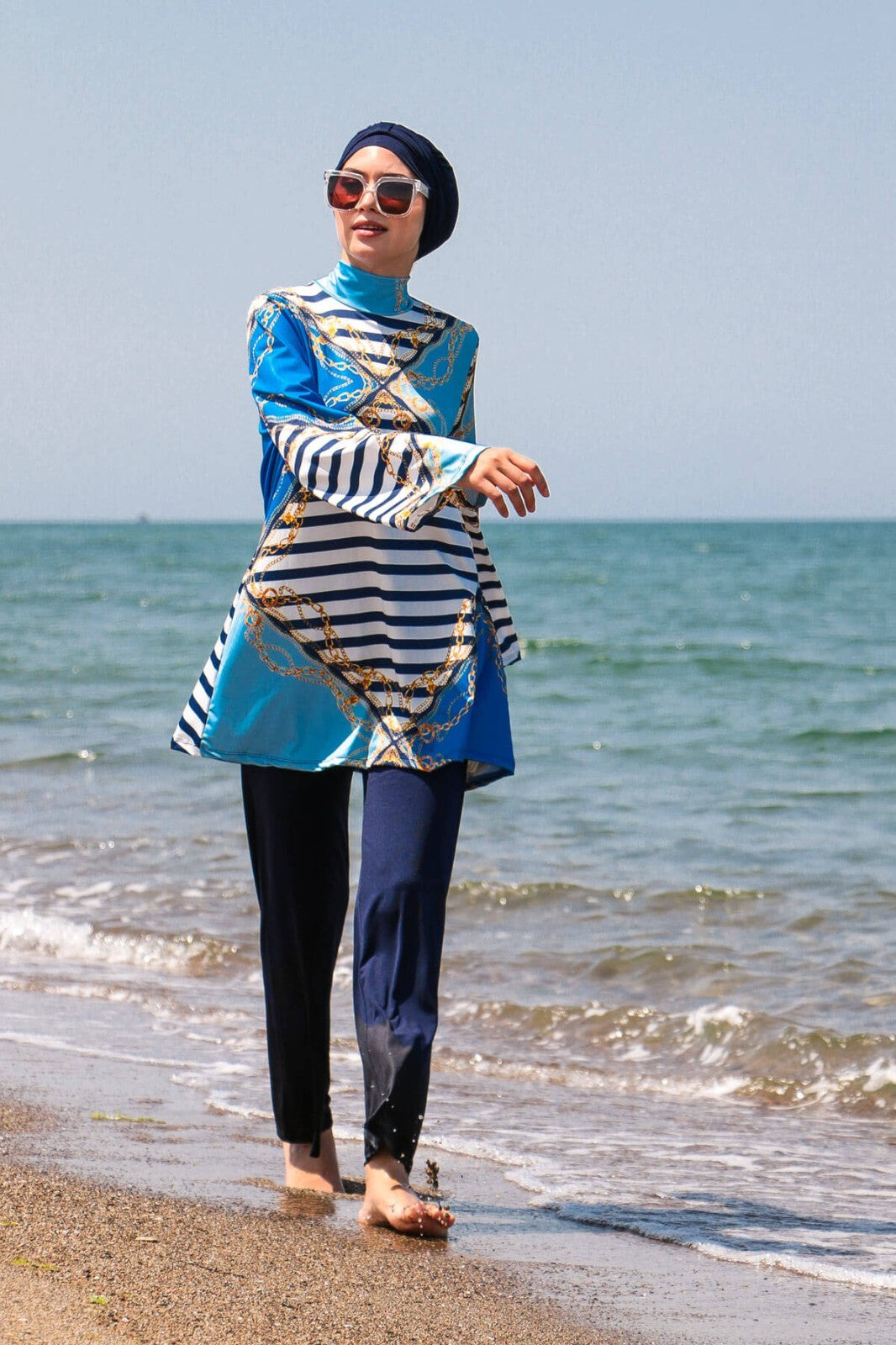 HASEMA TESETTÜRMAYO ISLAMISCHER BADEANZUG UCARBURKINIS  BURKINI SWIMWEAR