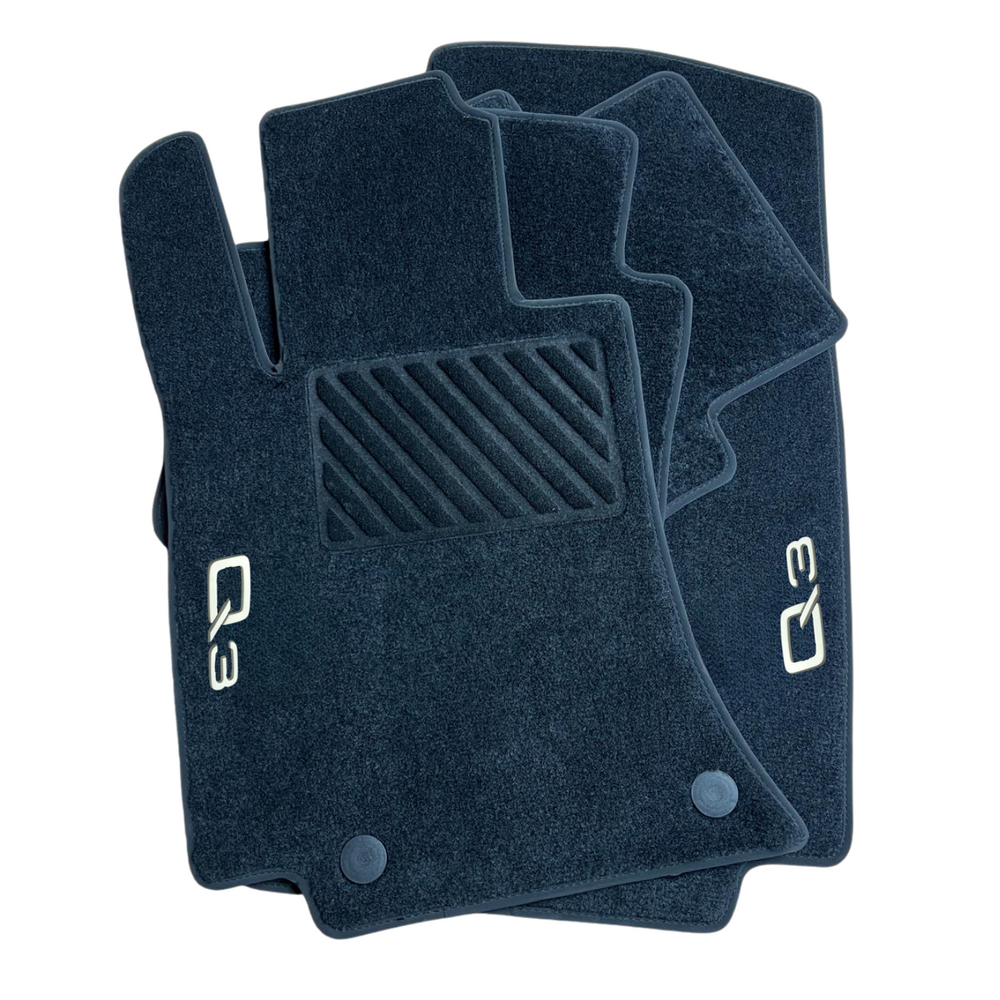 Autofußmatten für Audi Q3 8U F3 SQ3 Sline Autoteppich Automatten Velours