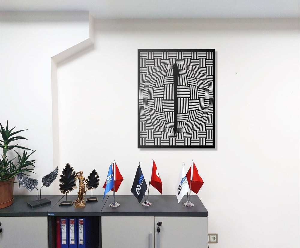 Elif Arabisch Metall Wandbild Motiv Islamische Deko