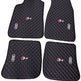 Fußmattensatz Autoteppich Automatten Leder/Velours udi Q4 e-tron FZ 2021-2025