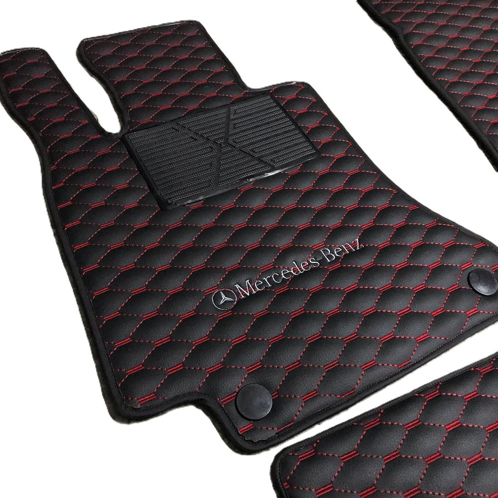 Fußmattensatz Autoteppich Automatten Velours Mercedes CLA X117 X118