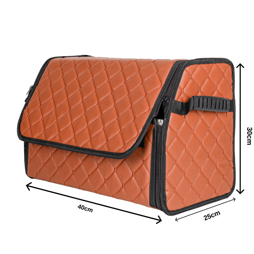 Kofferraumtasche Leder Kofferraum Organizer Dechel Auto Organizer Autotasche