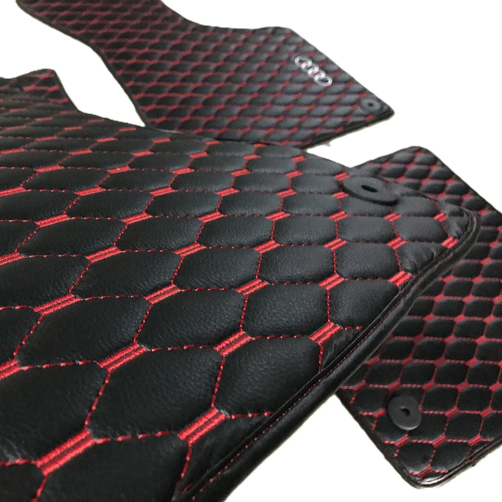 Fußmattensatz Autoteppich Automatten Leder/Velours udi Q4 e-tron FZ 2021-2025