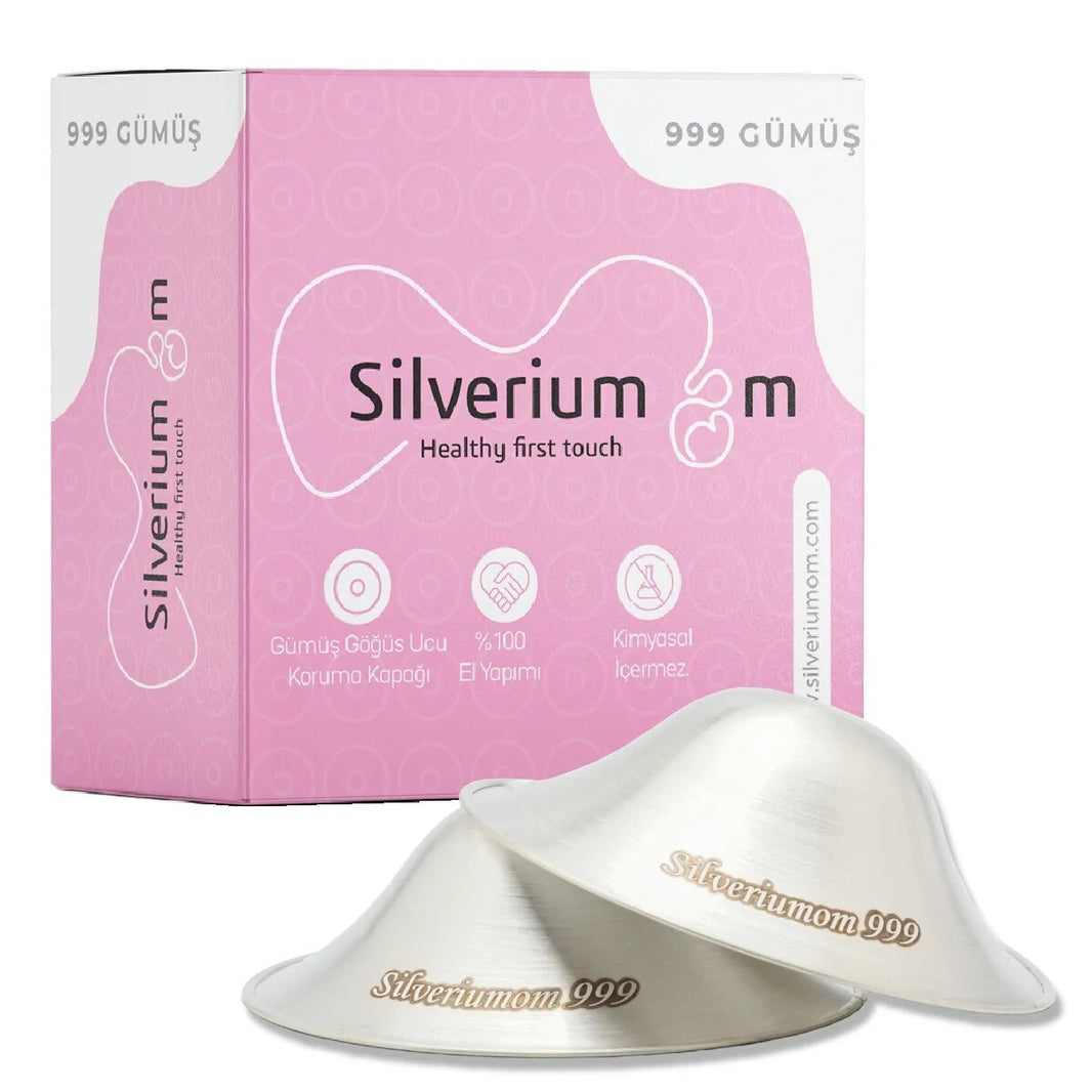 Silberhütchen aus 999er Silber Hilfe bei beanspruchten Brustwarzen (2 Stück)