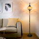 Türkische Stehlampe im Mosaik-Tiffany Stil | Glaslampen Boho Vintage Design
