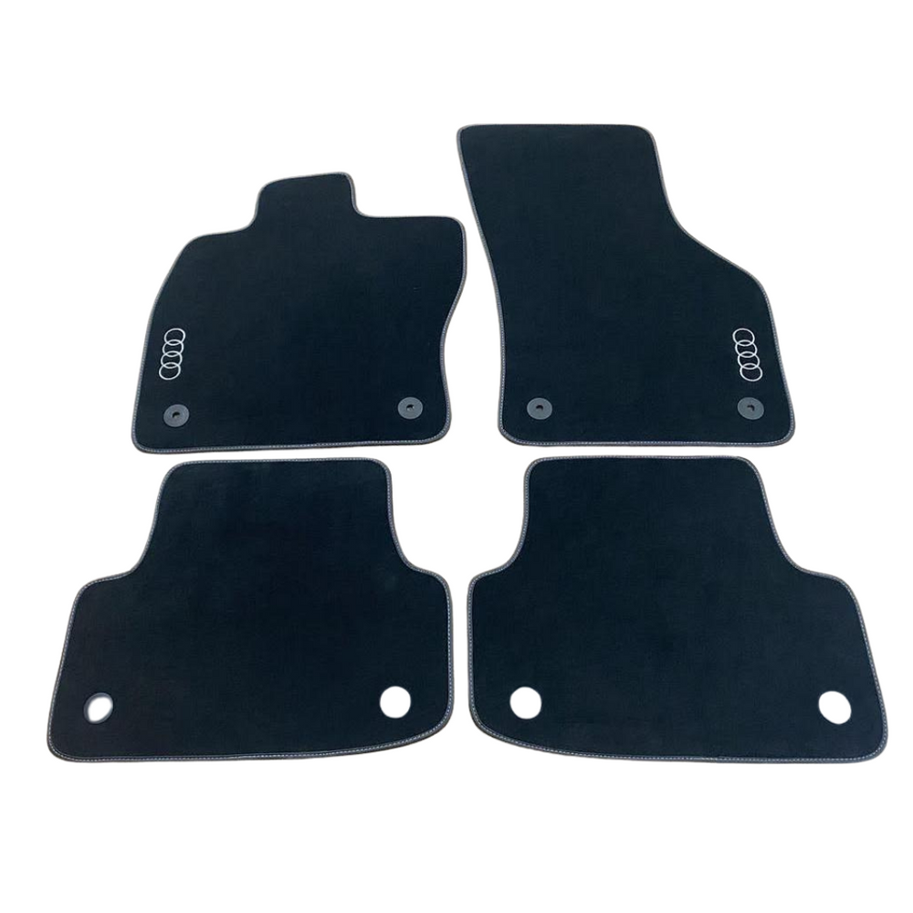 Autofußmatten für Audi Q7 4M 4L SQ7Faceline Sline Autoteppich Automatten Velours