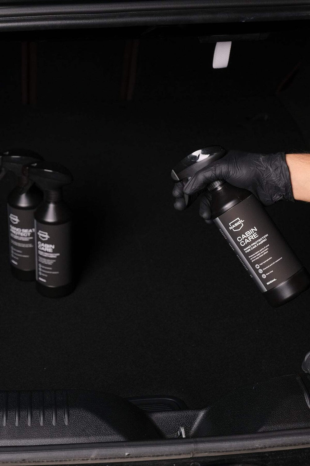 Nasiol CABINCARE – Schützende Nano-Beschichtung für Autopolster - 500ml