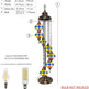 Große 7″ Bunte Türkische Mosaik Stehlampe | Boho Vintage Tiffany Stil Lampe