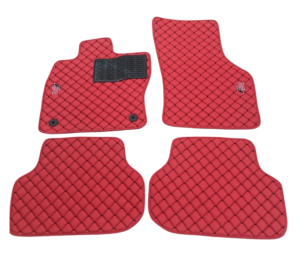 Fußmattensatz Autoteppich Automatten Leder für Seat Cupra ATECA KH7 2018–2025