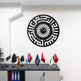 Kufi Besmele Metall Wanduhr Islamische Uhr Arabisch 40x40 cm Wanddeko