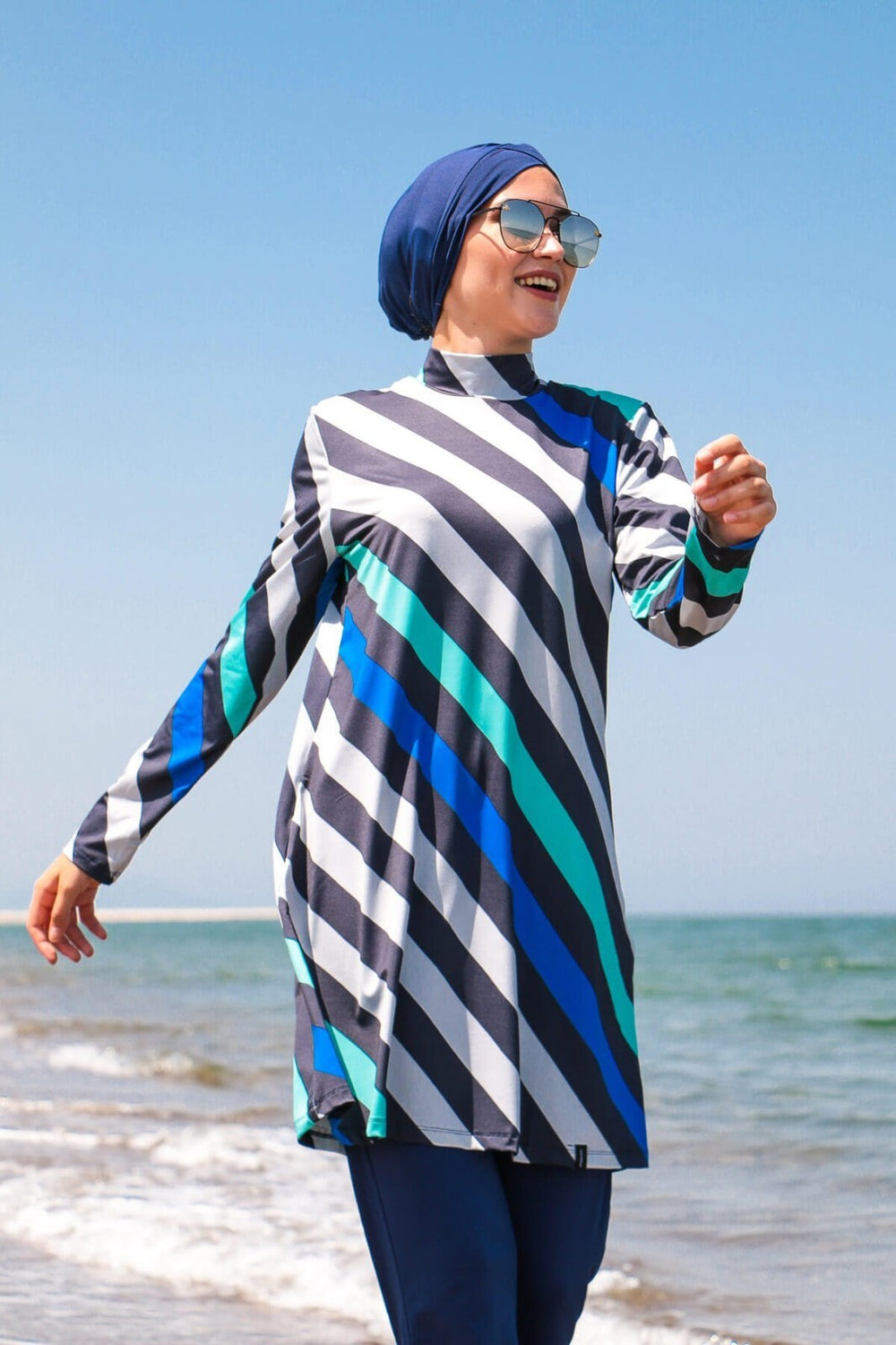HASEMA TESETTÜRMAYO ISLAMISCHER BADEANZUG UCARBURKINIS  BURKINI SWIMWEAR