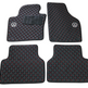 Fußmattensatz Autoteppich Automatten Velours VW Polo 6C 6N 6R Rline GTI