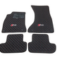 Autofußmatten für Audi A5 F5 8T3 FU2 F53 Sline RS5 Autoteppich Automatten Velour