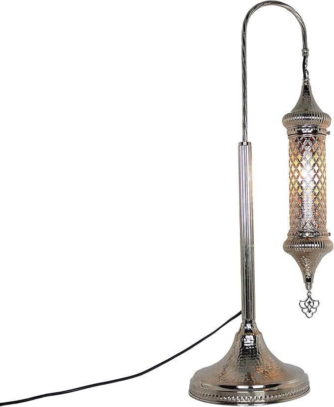 Türkische Glas Tischlampe | Vintage Mosaik Lampe Marokkanischer Tiffany Stil