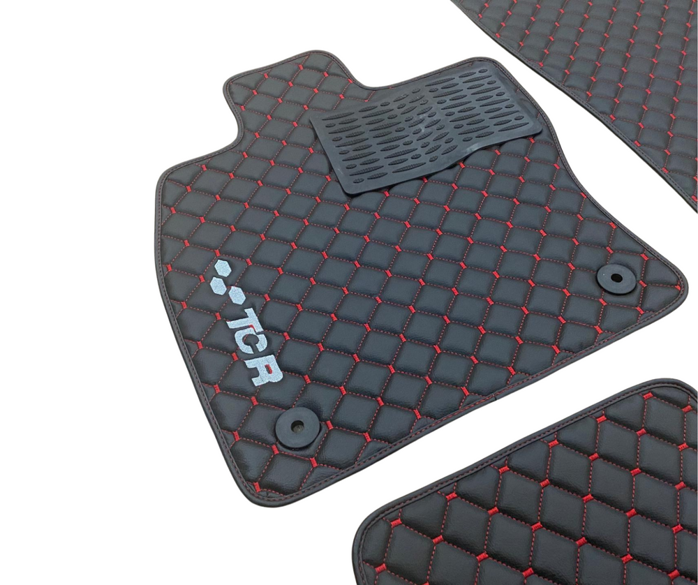 Fußmattensatz Autoteppich Automatten Velours  Volskwagen Golf 2/3/4/5/6/7/8 GTI