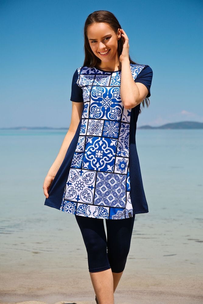 HASEMA TESETTÜRMAYO ISLAMISCHER BADEANZUG UCARBURKINIS  BURKINI SWIMWEAR