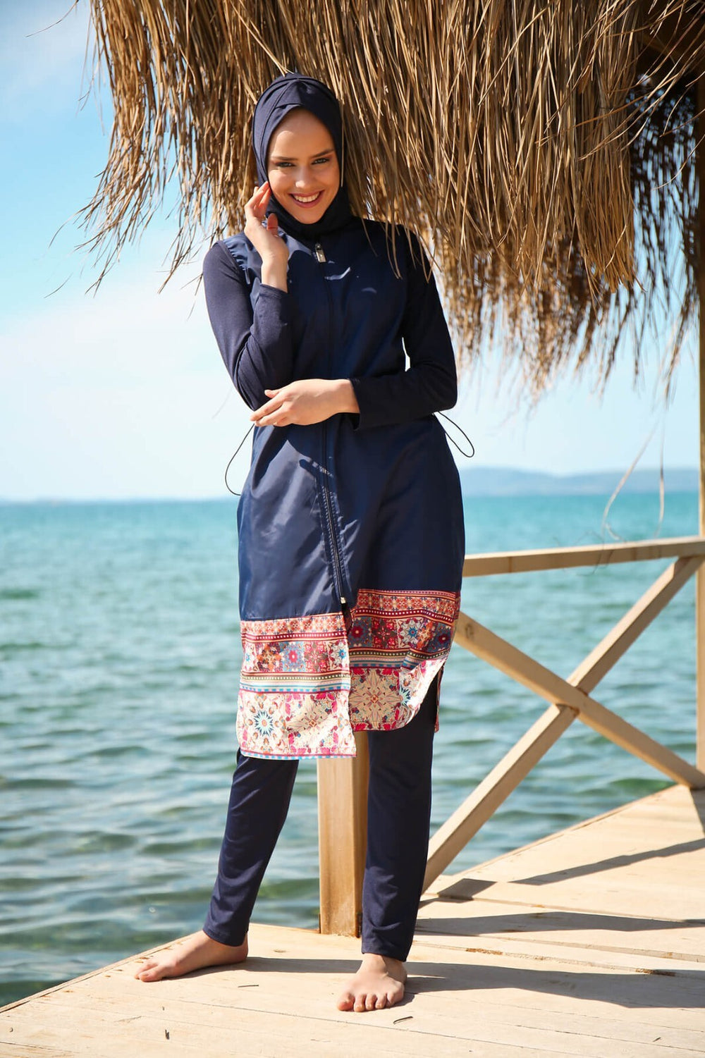 HASEMA TESETTÜRMAYO ISLAMISCHER BADEANZUG UCARBURKINIS  BURKINI SWIMWEAR