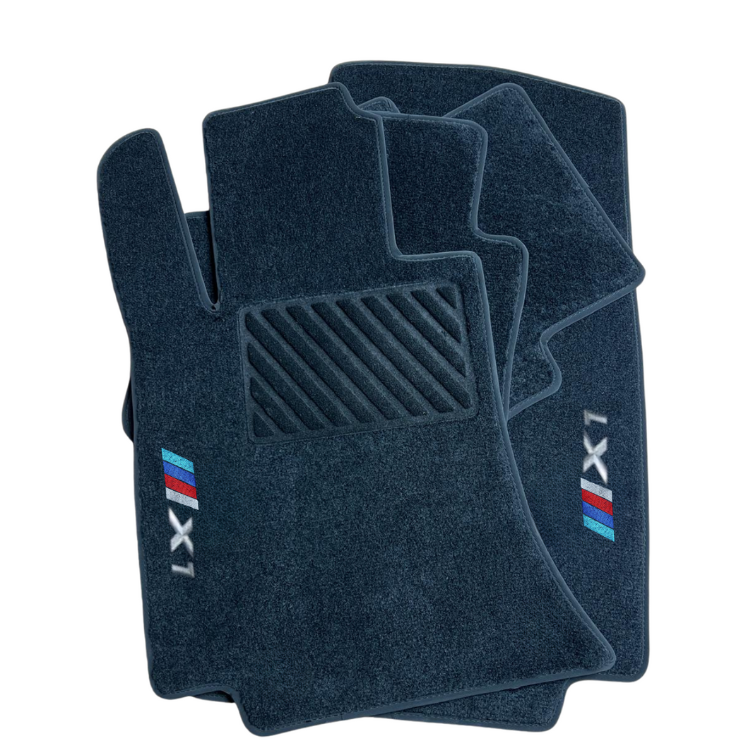 Autofußmatten für BMW X1 E84 F48 U11 MPerformance Autoteppich Leder Allwetter