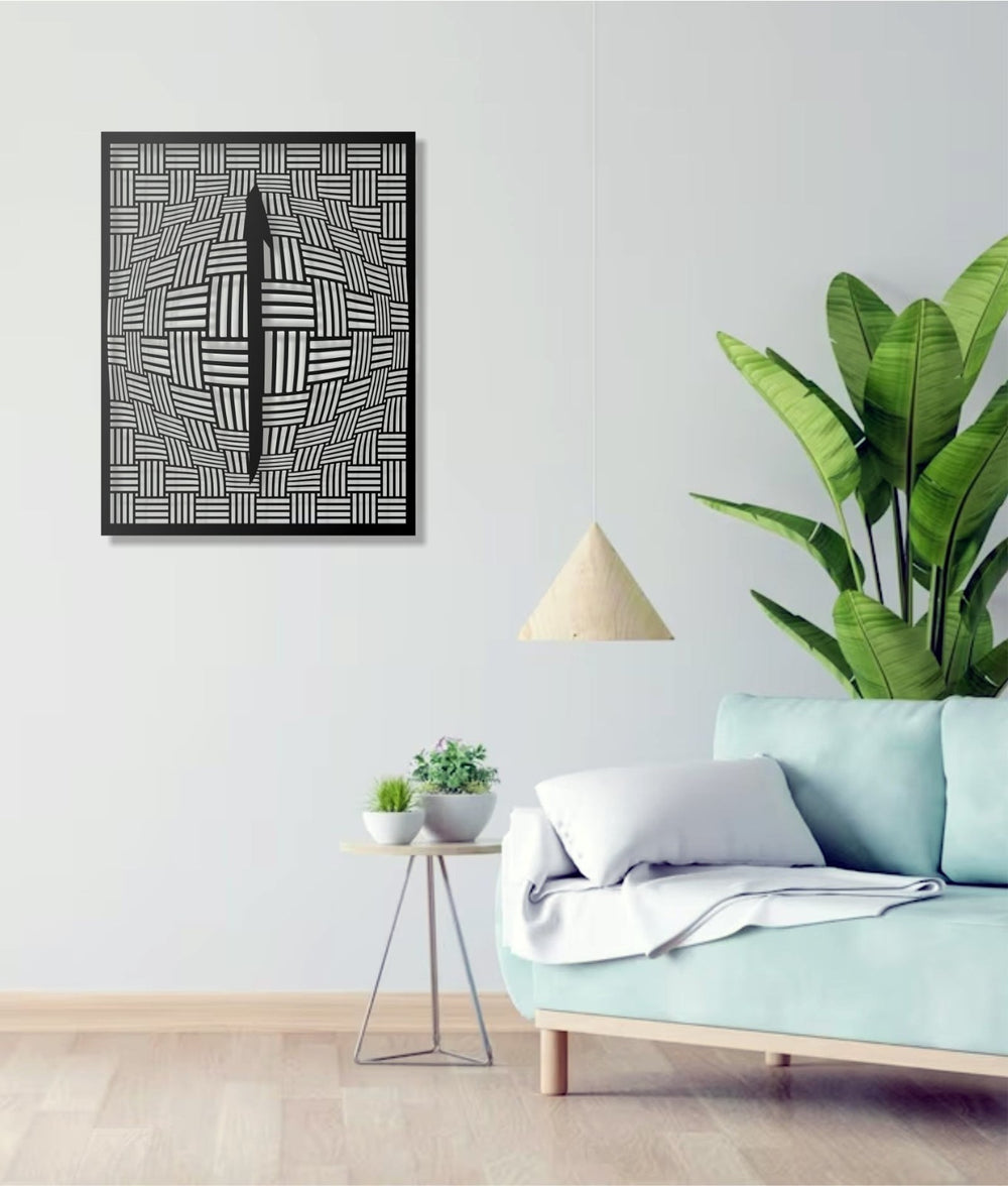 Elif Arabisch Metall Wandbild Motiv Islamische Deko