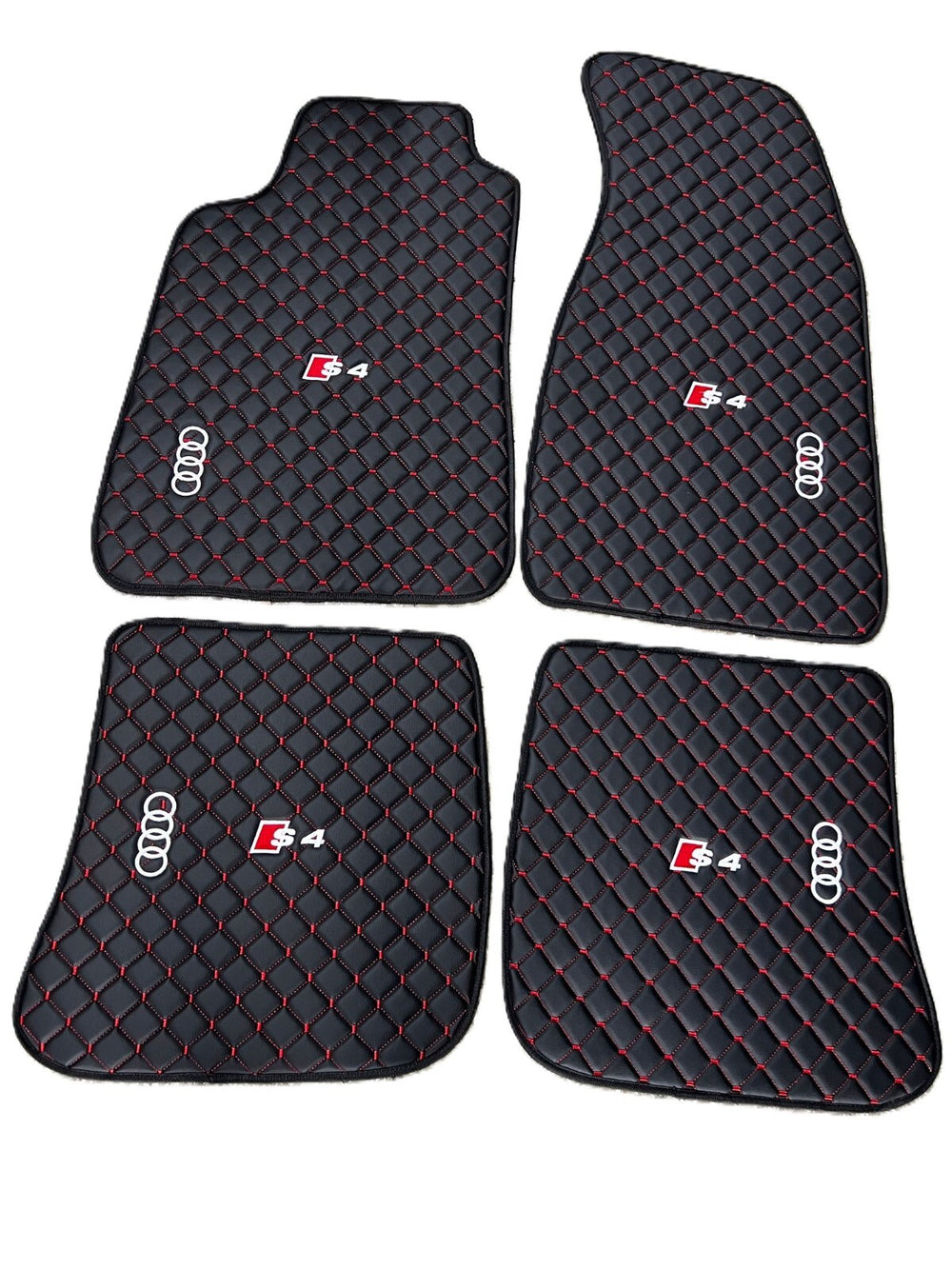 Fußmattensatz Autoteppich Automatten Leder/Velours udi Q4 e-tron FZ 2021-2025